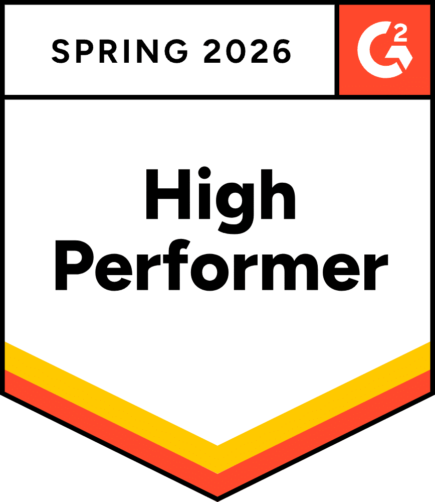 G2 Medal Spring High Performer