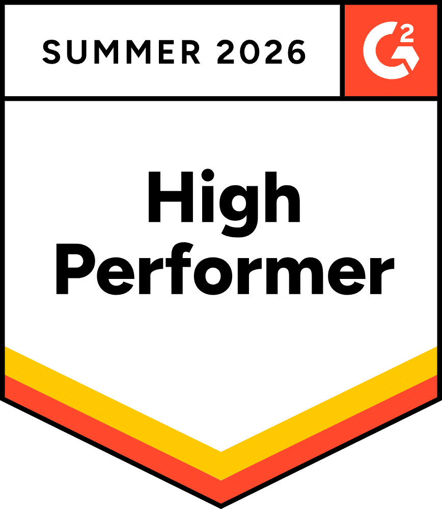 G2 DataQuality HighPerformer DQE