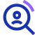 Icon for the Look-up module from the DQE One Data Quality Solution.