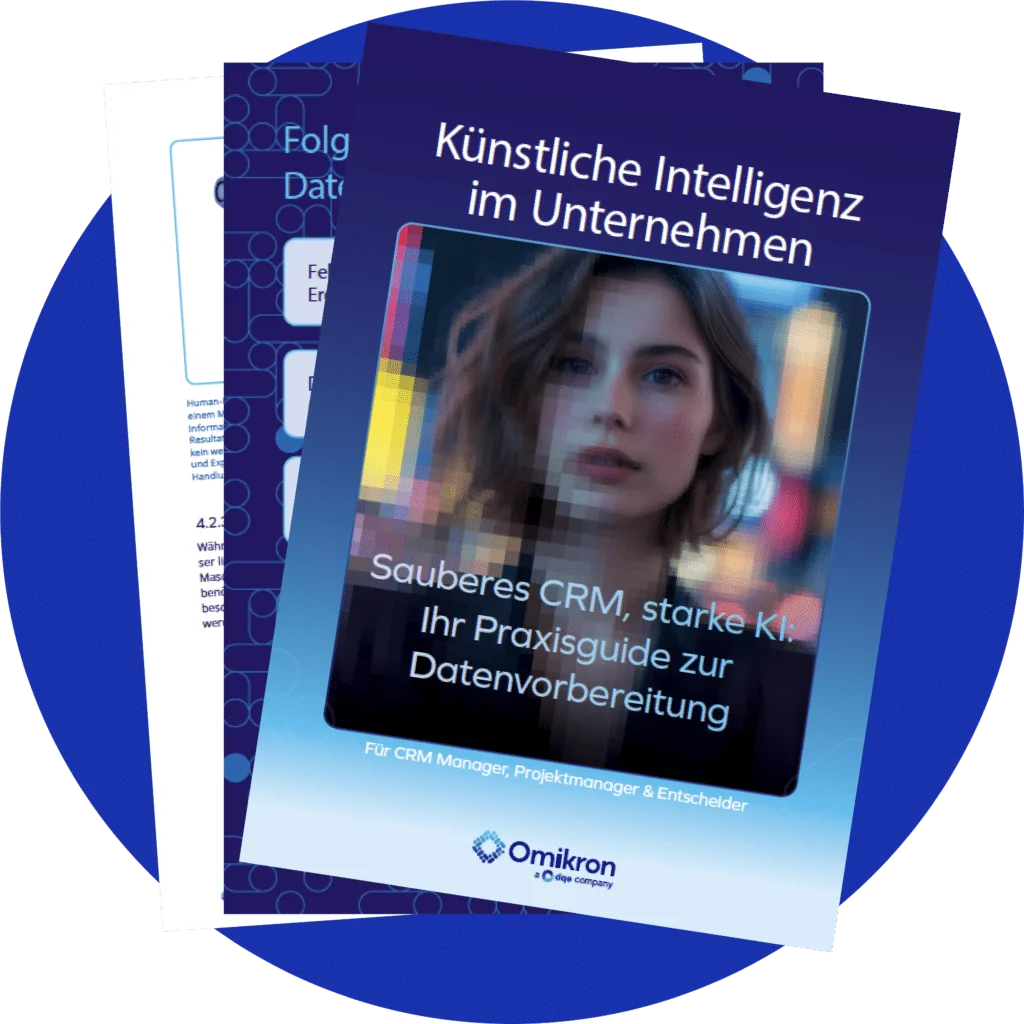 DQE Ebook Sauberes CRM, starke KI